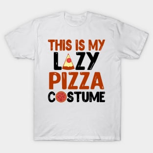 This Is My Lazy Pizza Costume T-Shirt